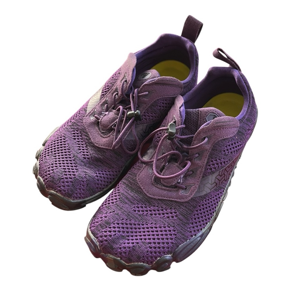 Sports brand purple sneakers